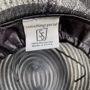Accessories | Something Special Sheer Black Sun Hat | Poshmark display picture 3